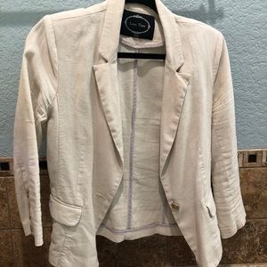 Linen Blend Blazer